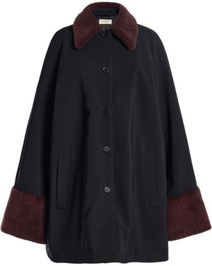 Kallmeyer Betty Car Twill Coat - Black
