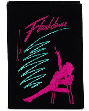 Olympia Le-Tan Flashdance Clutch - Black