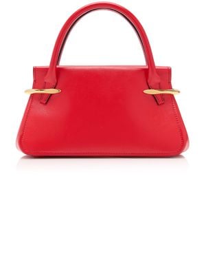 Givenchy Pinch Mini Leather Top-Handle Bag - Red
