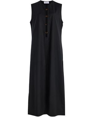 Sloan Exclusive The Summer Wool Split Tunic - Black