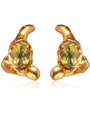 SIMUERO El Salto Gold-plated Earrings - Metallic