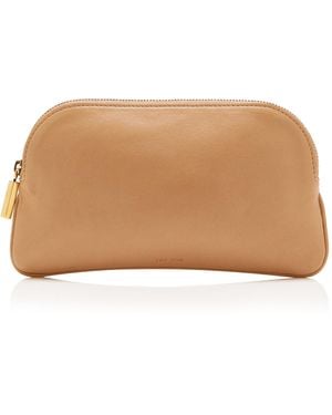 The Row E/W Circle Pouch - Natural