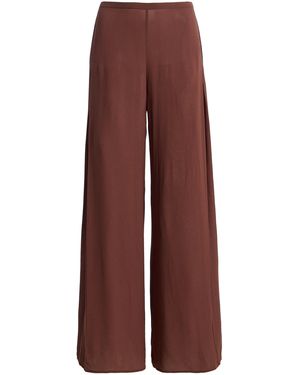 Posse Exclusive La Isla Jane Crepe Trousers - Purple