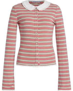 Fait Par Foutch Edith Striped Cardigan - Red
