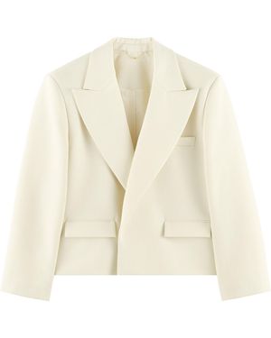 ARAKII Point Boxy Blazer Exclusive - Natural