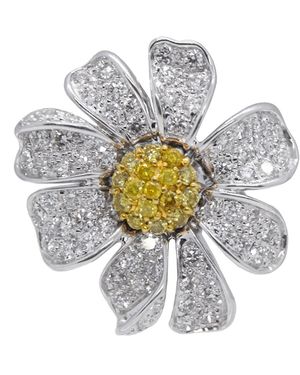 Ashna Mehta Daisy Flower Customized Bag Bijoux - White