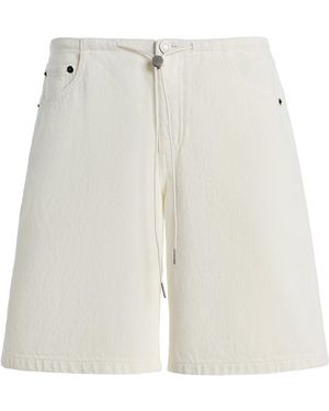 Still Here Cool Low-Rise Shorts - White