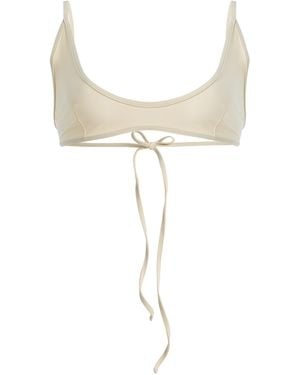 TOTEME Scoop Bikini Top - Natural