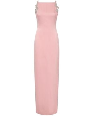 Rachel Gilbert Oryx Column Gown - Pink