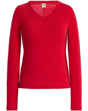 Flore Flore Jill Cotton T-Shirt - Red