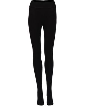 Magda Butrym Stretch-Cotton Skinny Trousers - Black