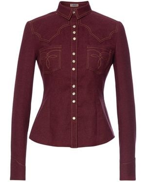 Lena Hoschek Wayne Western Shirt - Red