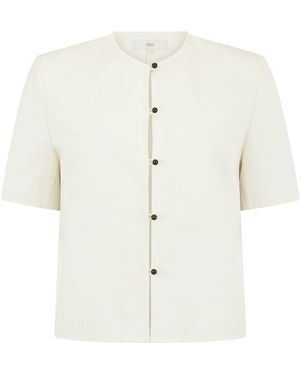 Harris Tapper Exclusive Tina Cotton-Blend Top - White