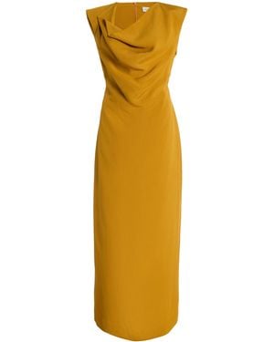 House of Dagmar Draped Maxi Dress - Yellow