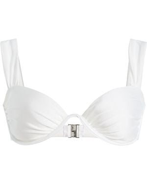 Jonathan Simkhai Anniston Bikini Top - White
