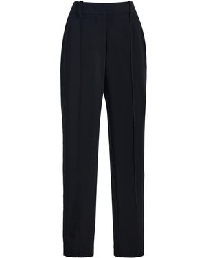 Co. Crepe Cigarette Trousers - Blue