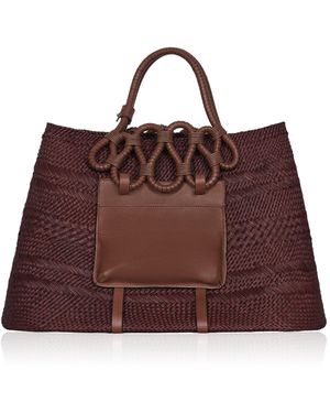 Johanna Ortiz Ritual De Verano Beach Bag - Brown