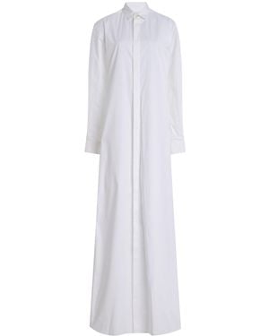 Burc Akyol Cotton-poplin Shirt Dress - White
