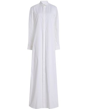 Burc Akyol Cotton-poplin Shirt Dress - White