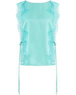 Third Form Exclusive Affinity Lace Camisole Top - Blue