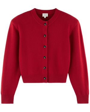 ARAKII Exclusive Nea Wool Cardigan - Red