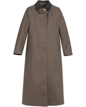 Barrie X Mackintosh Cashmere-Lined Long Coat - Brown