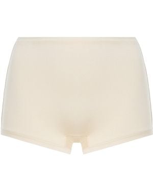 ÉTERNE Modal Jersey Boy Shorts - Natural