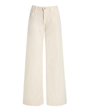 Citizens of Humanity Nora Low-Rise Linen Trousers - White