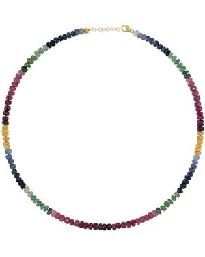 JIA JIA 14K Sapphire Necklace - White