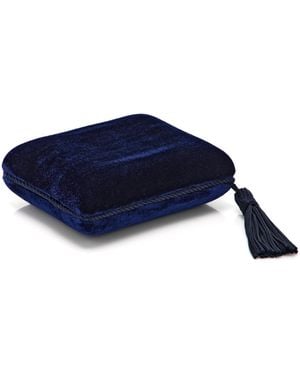 Sophie Bille Brahe Velvet Jewelry Case - Blue