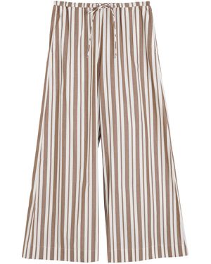 By Malene Birger Tiamo Cotton Trousers - Multicolour
