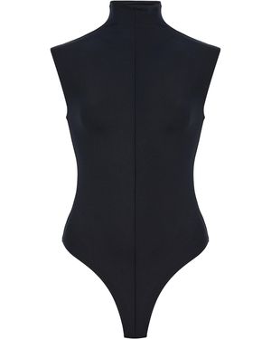 Wardrobe NYC Rhw Sleeveless Bodysuit - Blue