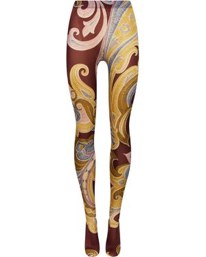Wolford X Etro 100 Printed Tights - Multicolor