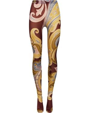 Wolford X Etro 100 Printed Tights - Multicolour