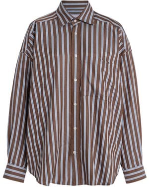 With Nothing Underneath Exclusive The Weekend Striped Shirt - Multicolour