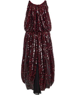 Proenza Schouler Lucienne Stretch-Silk Maxi Dress - Purple