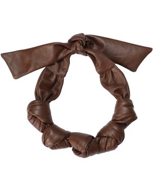 Johanna Ortiz Semi-nomadic Leather Necklace - Brown