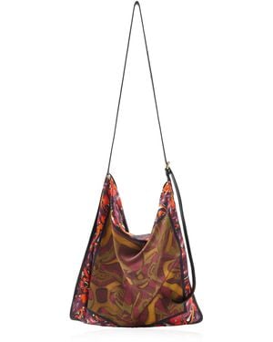 Dries Van Noten Scarf Bag - Brown