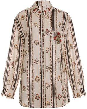 Agua Bendita Cecilia Andes Shirt - Natural