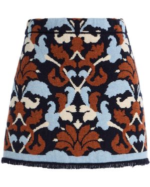 Cara Cara Lilabeth Merino Wool Mini Skirt - Black