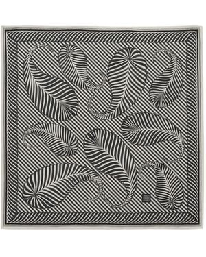 TOTEME Hankie Lace Silk Scarf - Grey