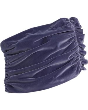 Colleen Allen Exclusive Cotton Velvet Shawl - Blue