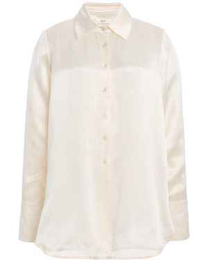 Co. Silk Shirt - White
