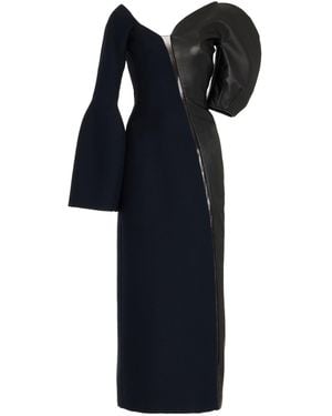 Gabriela Hearst Merlin Midi Dress - Black
