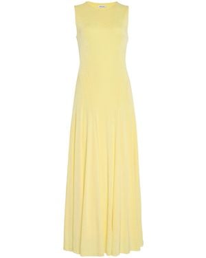 Anna Quan Illaria Jersey Maxi Dress - Yellow