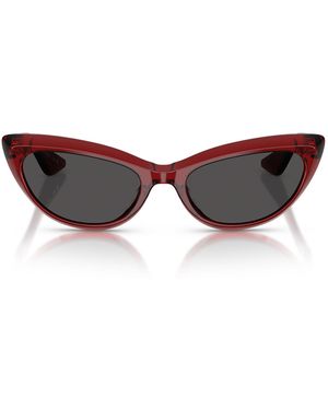 KHAITE X Oliver Peoples 1963C Cat-Eye Acetate Sunglasses - Red