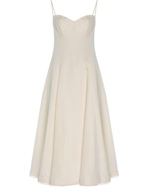 knee length dresses for ladies Yvette Corset Midi Dress