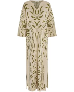 By Malene Birger Agnetto Knit Maxi Dress - Natural