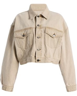 Agolde Palmer Cotton Jacket - Natural