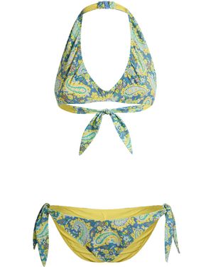 Etro Printed Bikini - Green